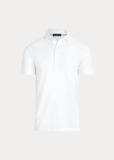 Men's Ralph Lauren Custom Slim Fit Performance Polo Shirts | 485320CXE